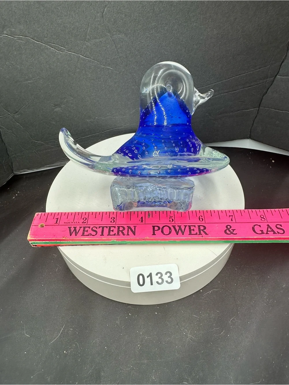 Murano Or Murano Style Blue Bird Up BB